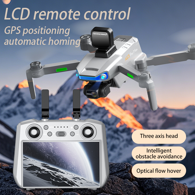Drone Camera With Gimbal - AE3 PRO Max NEW LCD SC