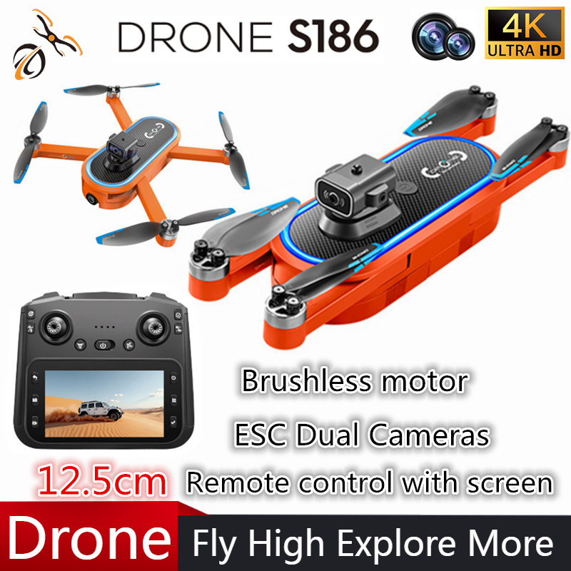 2025 S186 Drone Professional 4 - Drone Camera With Gimbal review and price