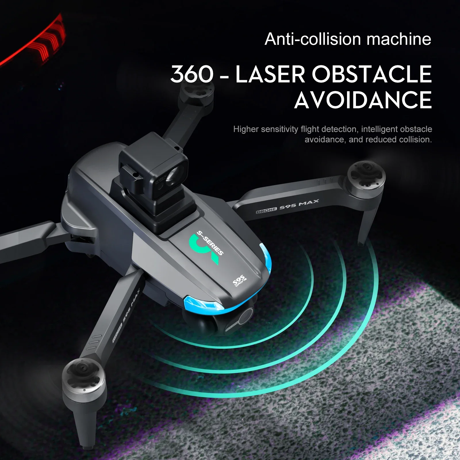 NEW S9S MAX MINI Drone 4K 2-Ax - Drone Camera With Gimbal review and price