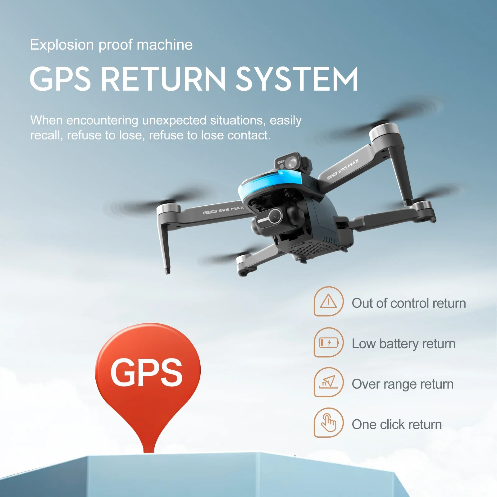 NEW S9S MAX MINI Drone 4K 2-Ax - Drone Camera With Gimbal review and price