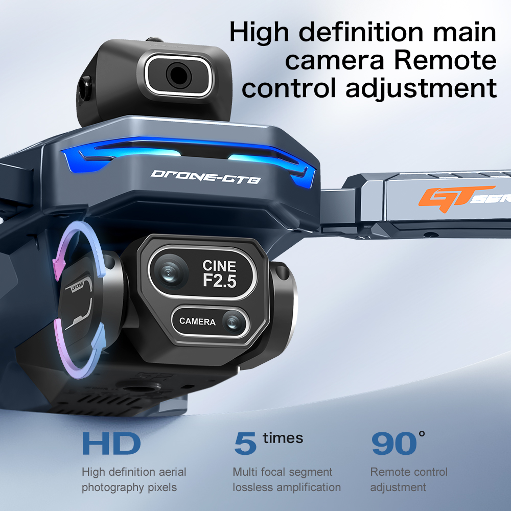 NEW GT8 HD RC Drone 4K Profess - Drone Camera Night Vision review and price