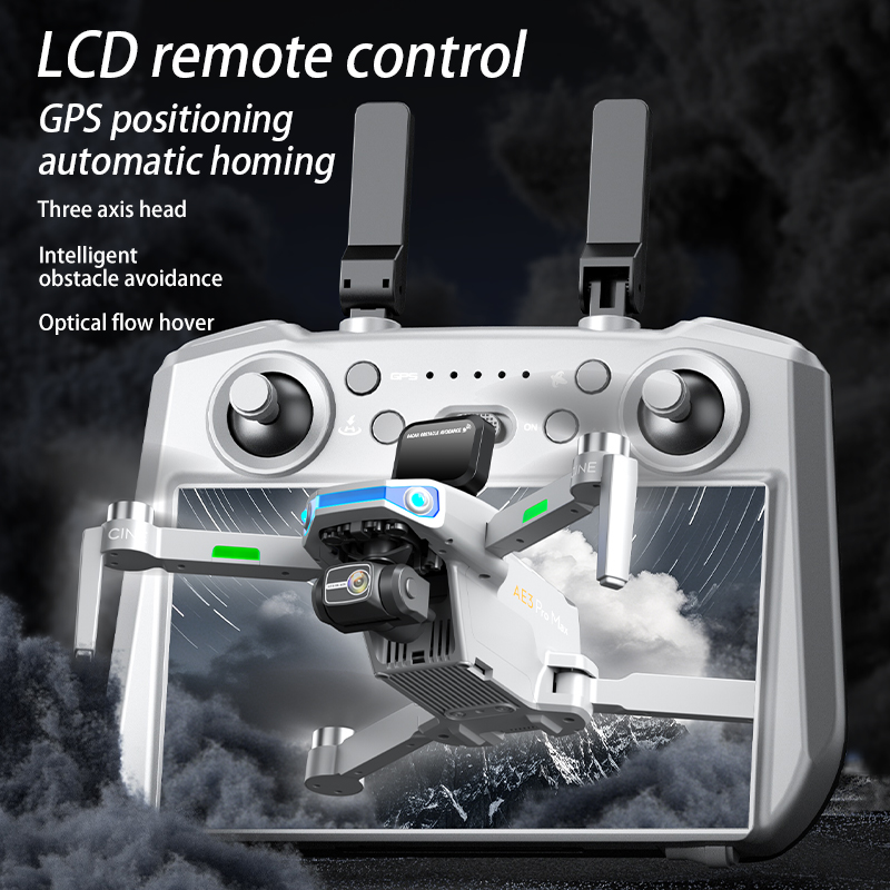 AE3 PRO Max NEW LCD SC GPS Dro - Drone Camera With Gimbal review and price