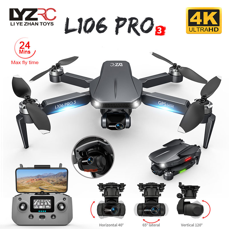 L106 Pro 3 Drone 5G WIFI FPV F - Drone Camera With Gimbal review and price
