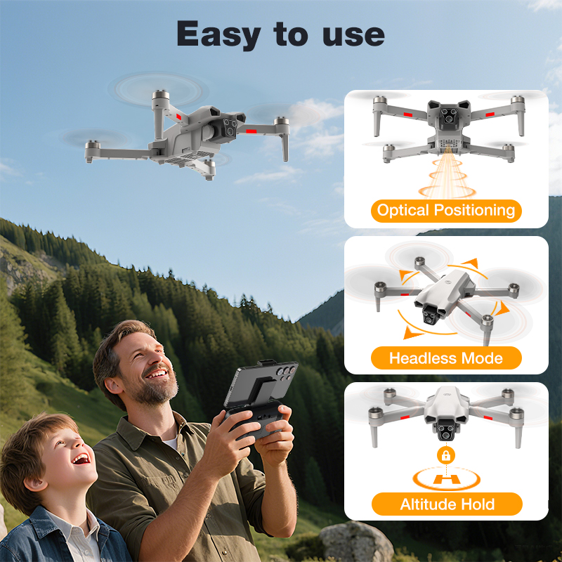NEW Hot L017 Pro Drone Brushle - Drone Camera With Gimbal review and price